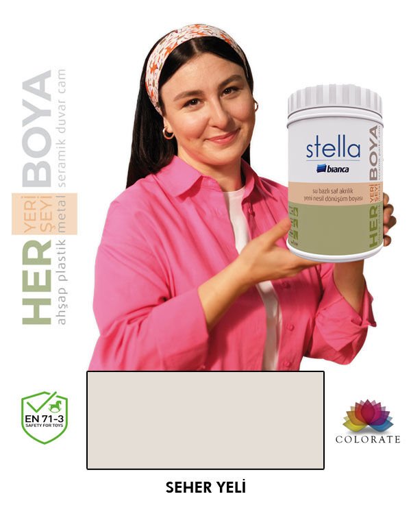 Bianca Stella Su Bazlı Boya Seher Yeli