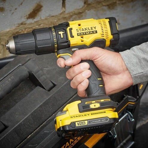 STANLEY SCD718D2K Şarjlı Darbeli Matkap 18 Volt