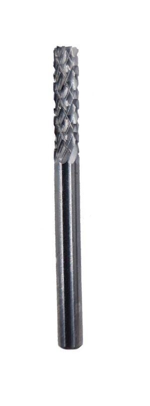 NEXON B Tipi Silindir Kesici Başlı Elmas - Karbür Kalıpçı Freze Ucu 3.0 mm (Dremel Uyumlu) 