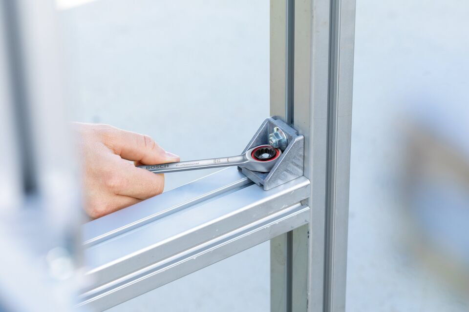 BOSCH Profesyonel 10 Parça Cırcır Kombine Anahtar Takımı (1600A02AU0)