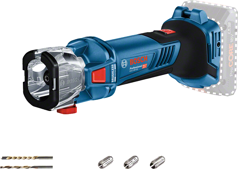 BOSCH GCU 18V-30 Akülü Alçıpan - Kuru Levha Kesici (Akü ve Şarj Aleti Hariç)