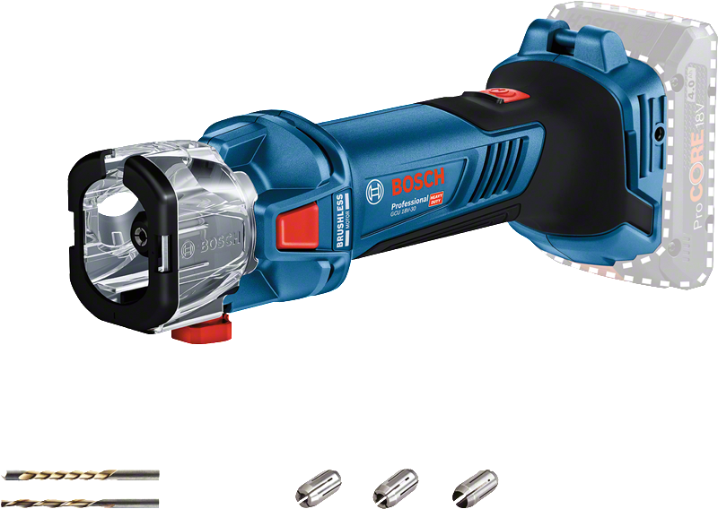 BOSCH GCU 18V-30 Akülü Alçıpan - Kuru Levha Kesici (Akü ve Şarj Aleti Hariç)