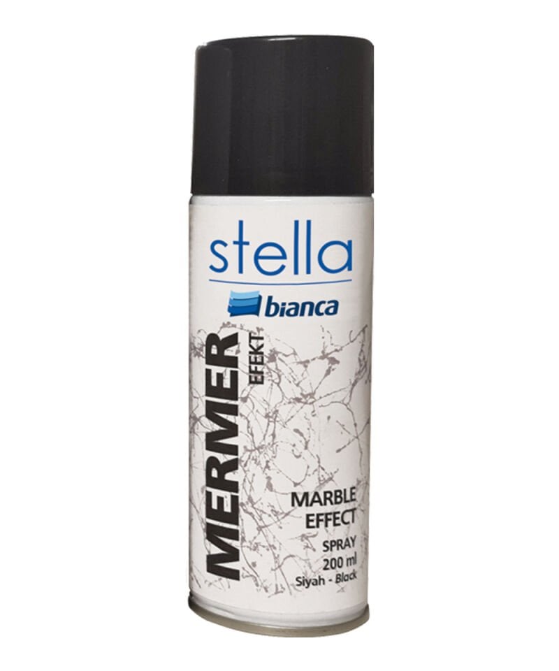 Bianca Stella – Mermer Efekt Sprey Siyah