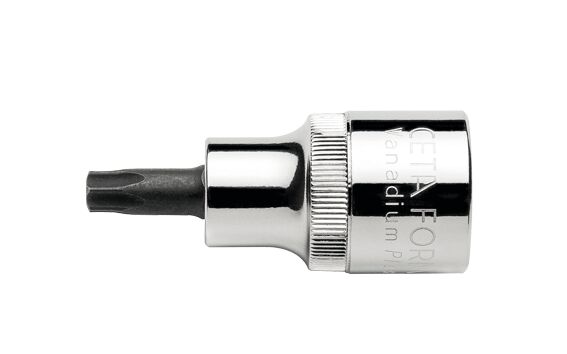 CETA-FORM C28S-T30 1/2'' Torx Uç Kısa Lokma Anahtar T30X55 mm