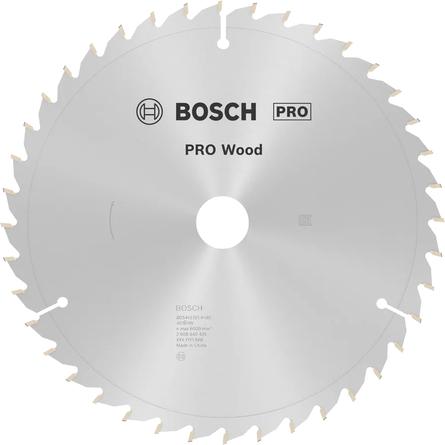 BOSCH Optiline Wood 254 mm 40 Diş Ahşap Daire Testere Bıçağı