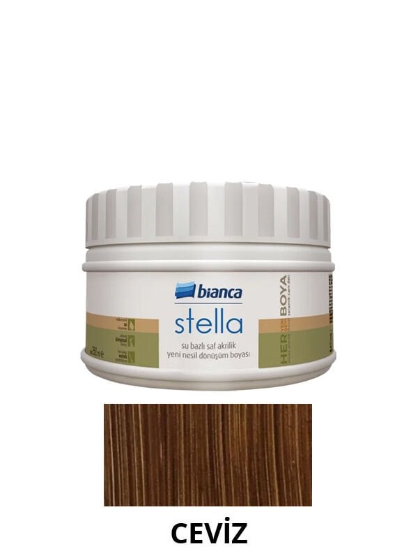 Bianca Stella Ahşap Renkler 250ml Ceviz