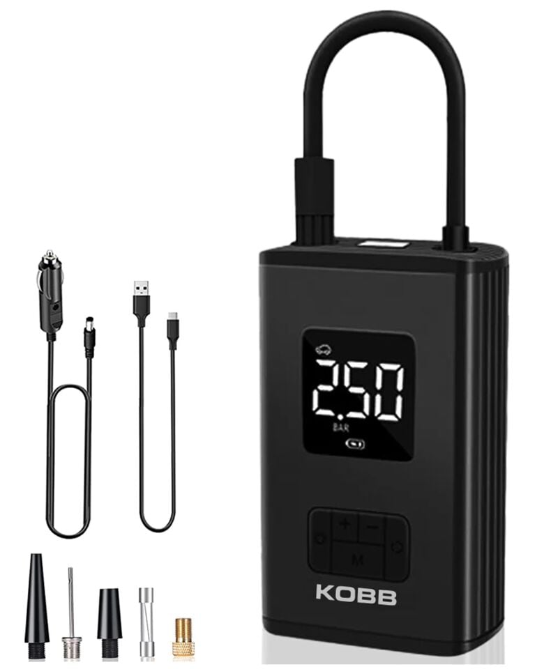 KOBB KB425 Lityum Şarjlı Hava Pompası 12 V 150 Psi