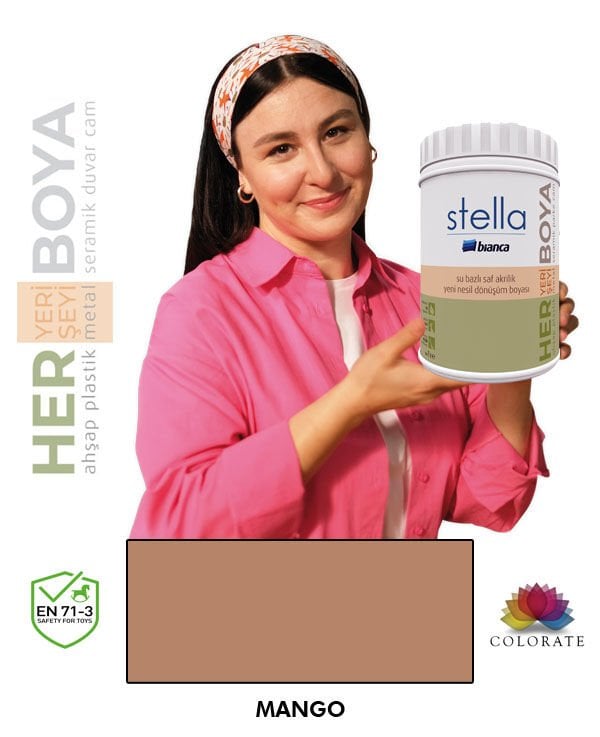 Bianca Stella Su Bazlı Boya Mango