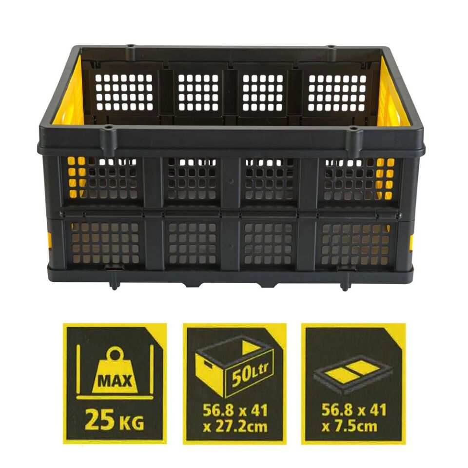 STANLEY FT505 Katlanır Çok Amaçlı Taşıma Sepeti 25 Kg