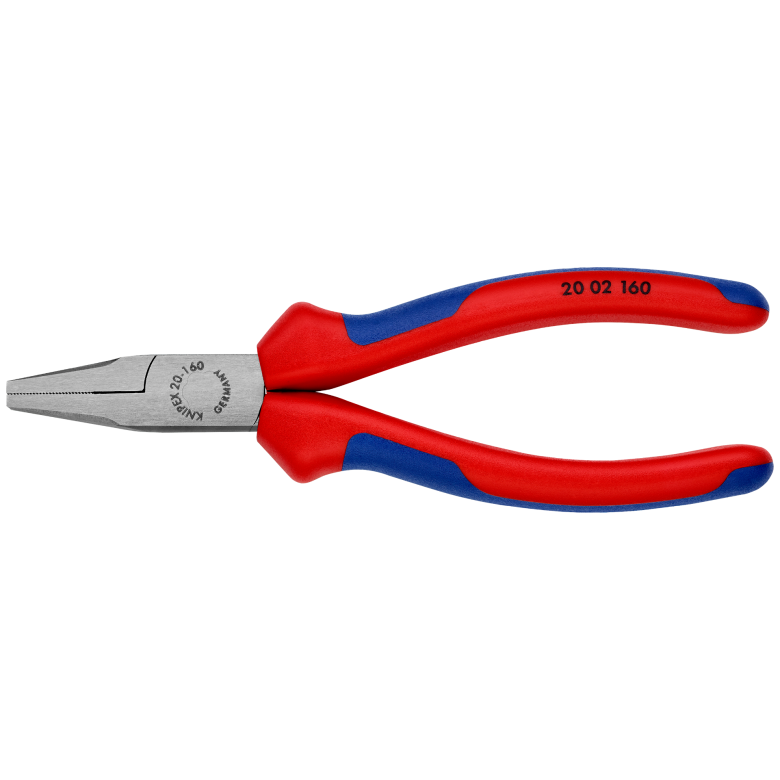 KNIPEX Yassı Ağız Kargaburun 160 mm (2002160)