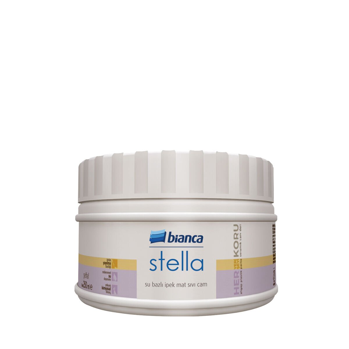 Bianca Stella Su Bazlı Sıvı Cam (İpek Mat) 250ml