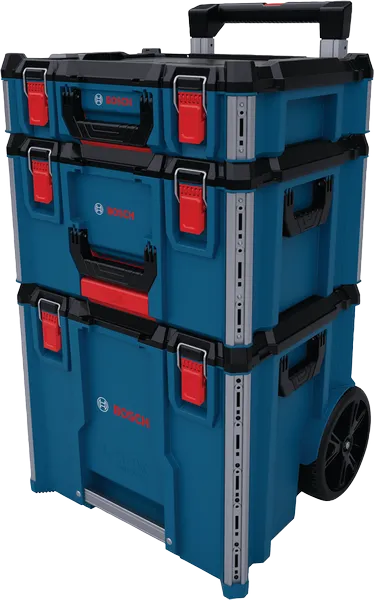 BOSCH L-Boxx Contractor Tekerlekli 3'lü Takım Çantası