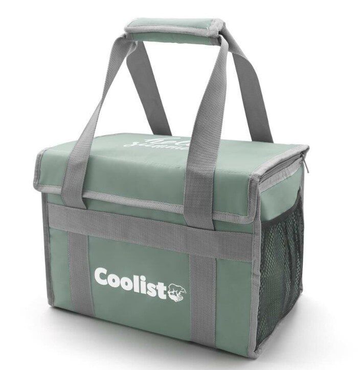 COOLIST CL36 Katlanır Termos Çanta 36 Litre (Buz Grisi)