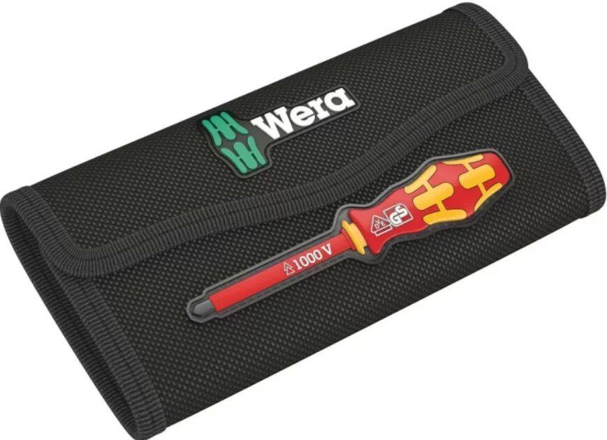 WERA Kraftform Kompakt VDE 17 Parça İzoleli Tornavida Takımı (05059030001)