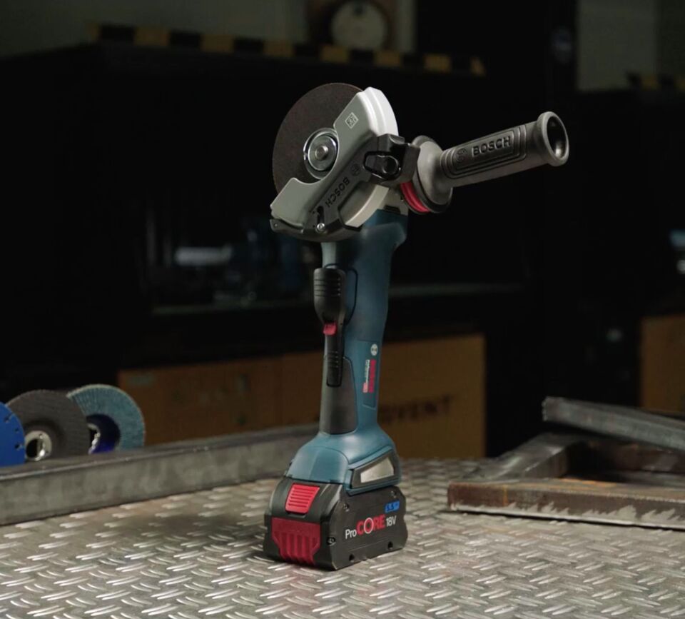 BOSCH GWS 18 V-10 P 18 Volt Akülü Taşlama 5.0 Ah Çift Akülü