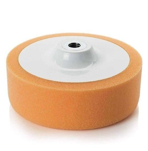 YAMA Polisaj Makinası için Turuncu Cila Süngeri 150 mm M14  