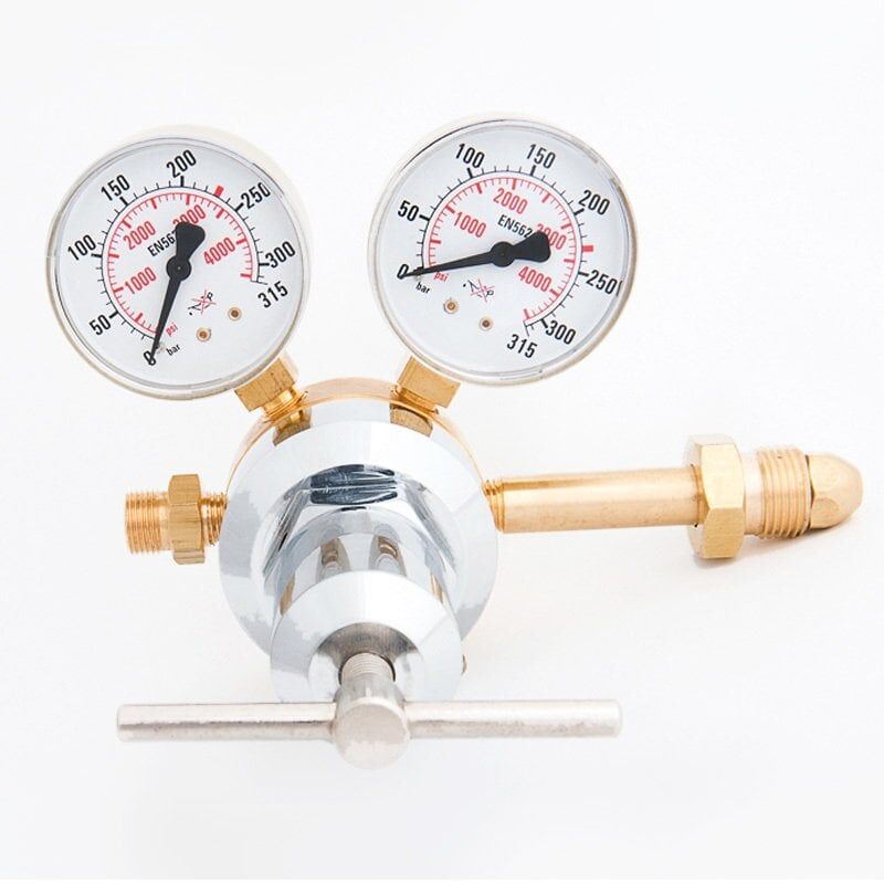 KASWELD 2603 Argon İçin Yüksek Basınç Düşürücü Regülatör(0-200 Bar)