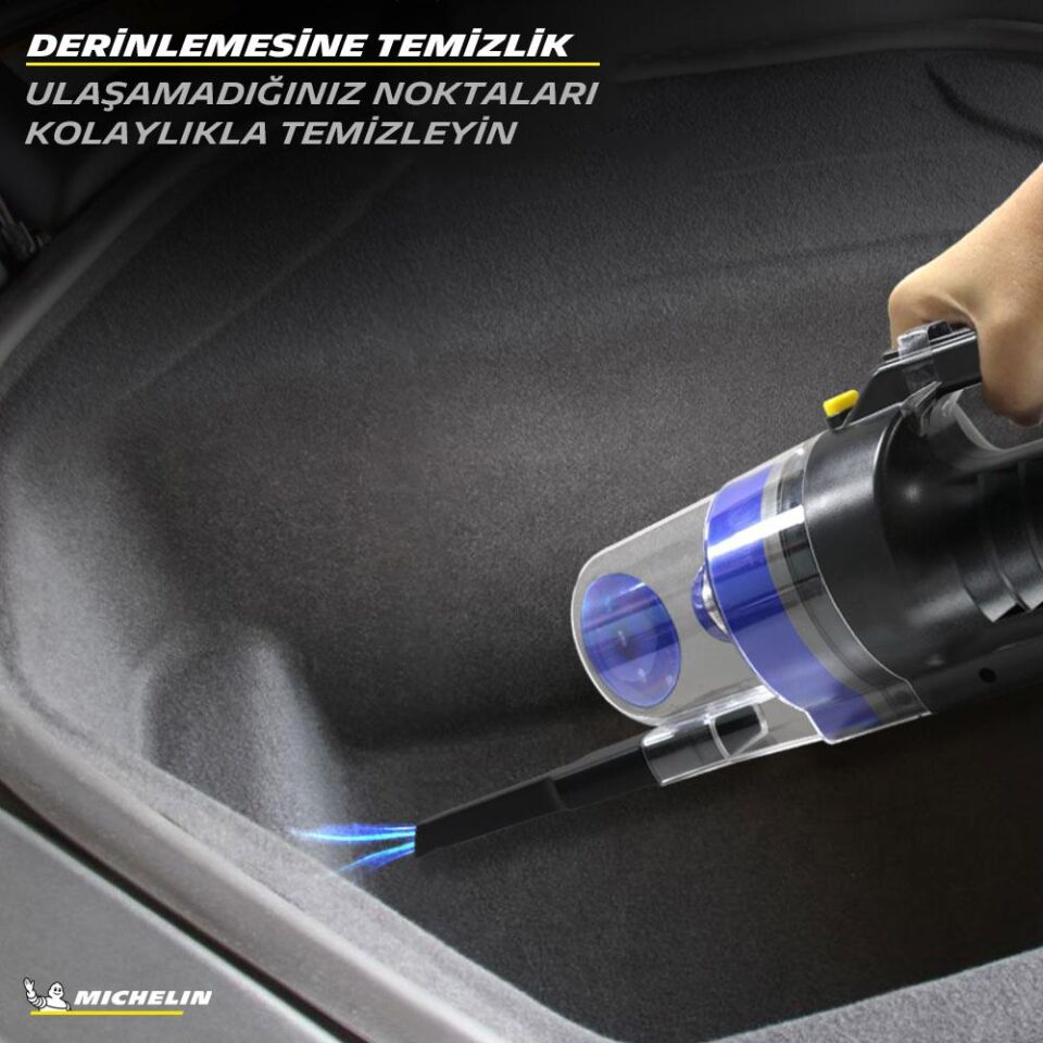 MICHELIN MC33375 Araç Süpürgesi 12 Volt