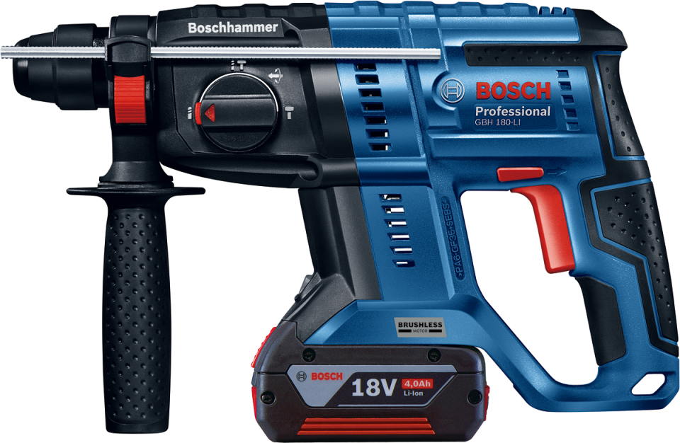 BOSCH GBH 180-LI 18 Volt Akülü Kırıcı Delici 4.0 Ah Tek Akülü