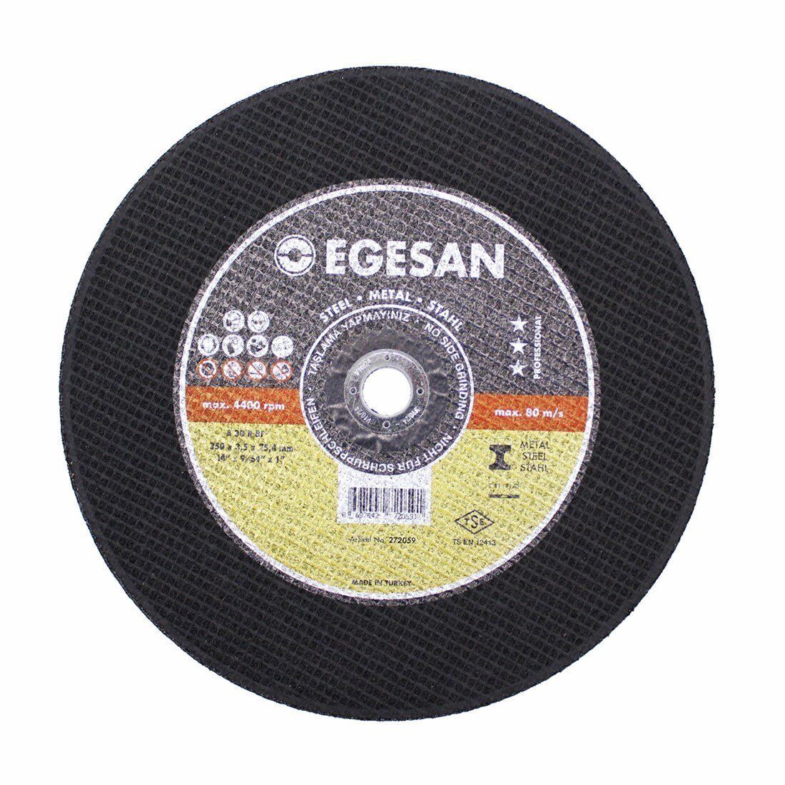 EGESAN 350x3.5x25.4 mm Metal Kesme Taşı