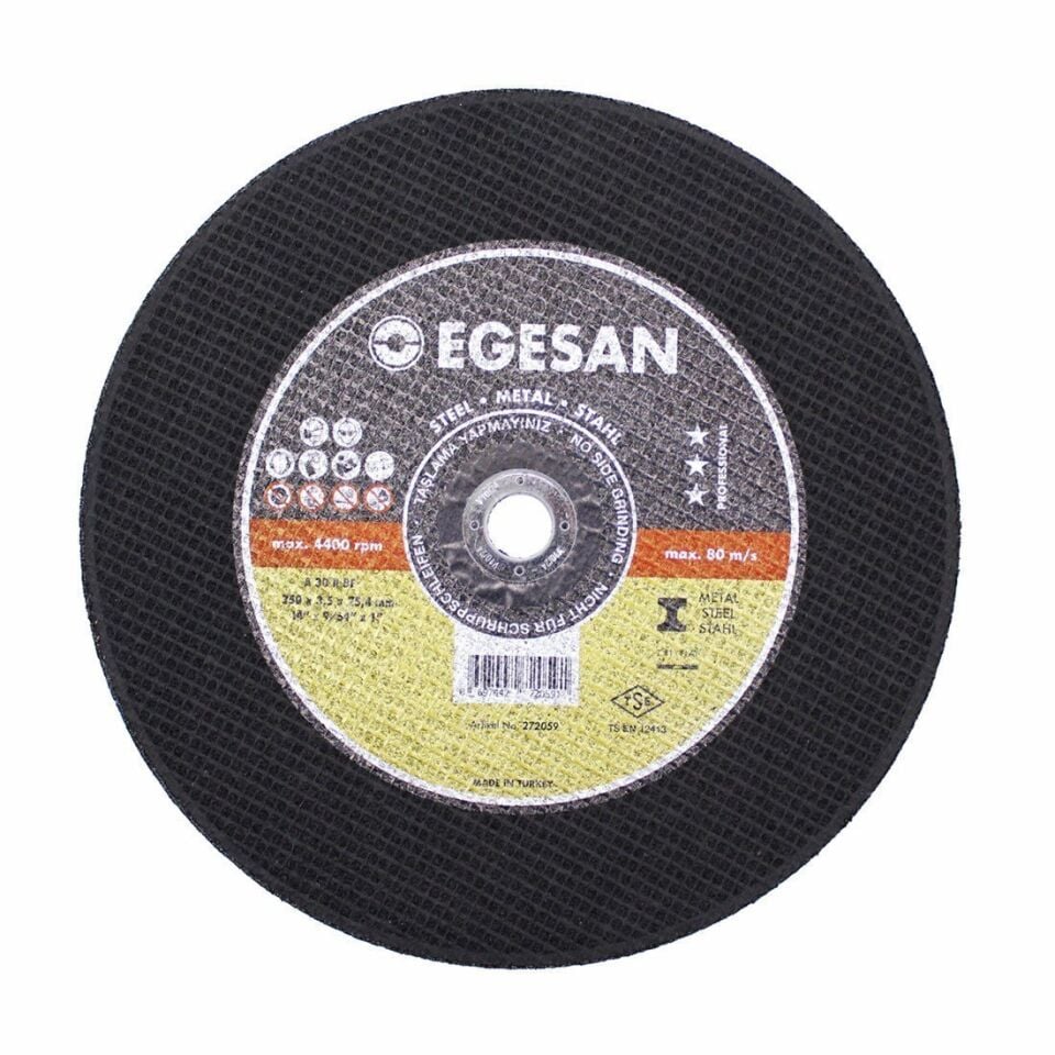 EGESAN 350x3.5x25.4 mm Metal Kesme Taşı
