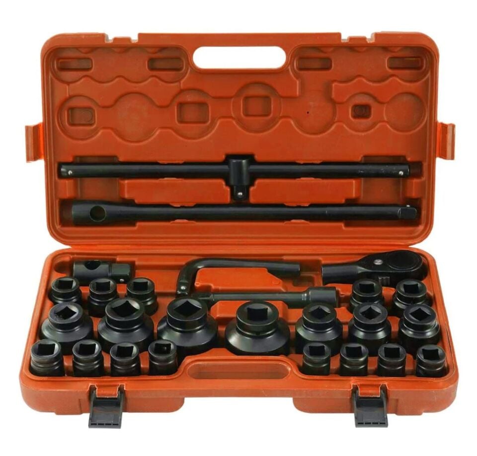 NEXON 6099 3/4'' Ağır Tip Havalı Lokma Takımı 26 Parça