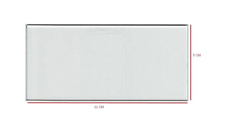 NEXON Dar Şeffaf Kaynak Maske Camı (50x110 mm)