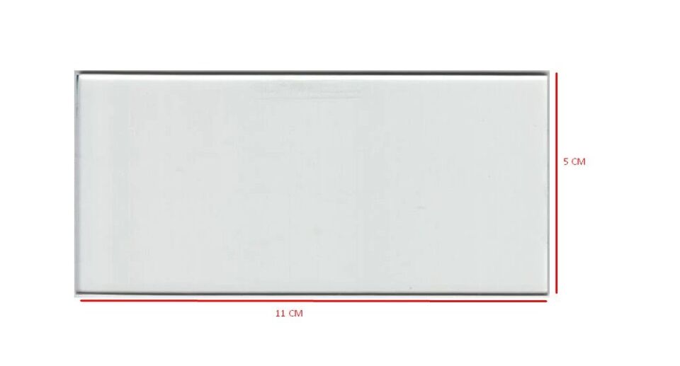 NEXON Dar Şeffaf Kaynak Maske Camı (50x110 mm)