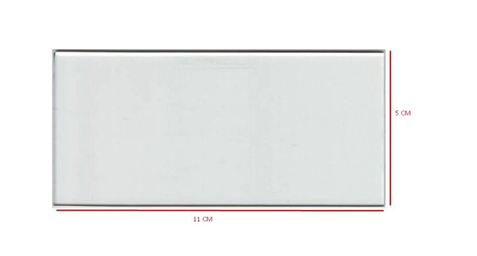 NEXON Dar Şeffaf Kaynak Maske Camı (50x110 mm)