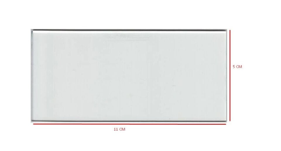 NEXON Dar Şeffaf Kaynak Maske Camı (50x110 mm)