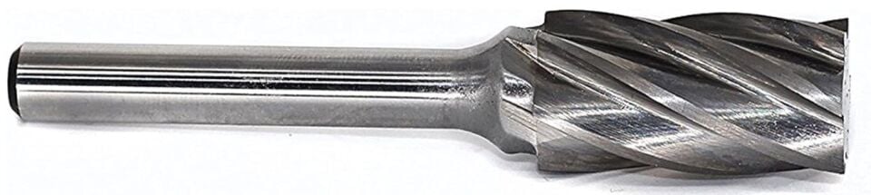 NEXON A10 Alüminyum Silindir Düz Başlı Elmas - Karbür Kalıpçı Parmak Freze Ucu