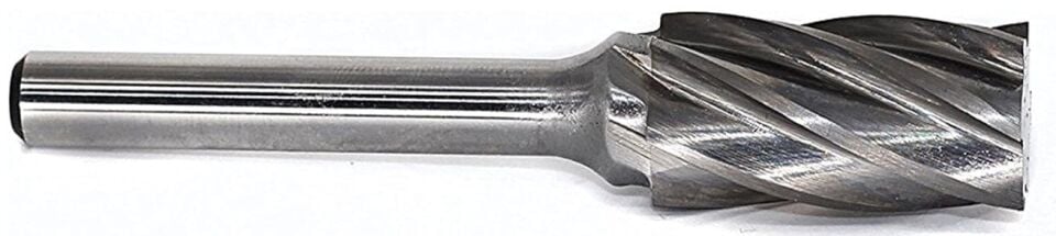 NEXON A12 Alüminyum Silindir Düz Başlı Elmas - Karbür Kalıpçı Parmak Freze Ucu