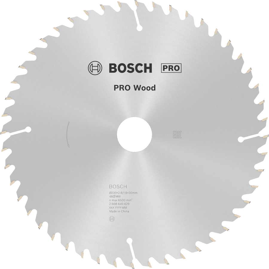 BOSCH Optiline Wood 230 mm 48 Diş Ahşap Daire Testere Bıçağı