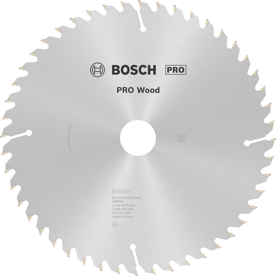 BOSCH Optiline Wood 230 mm 48 Diş Ahşap Daire Testere Bıçağı