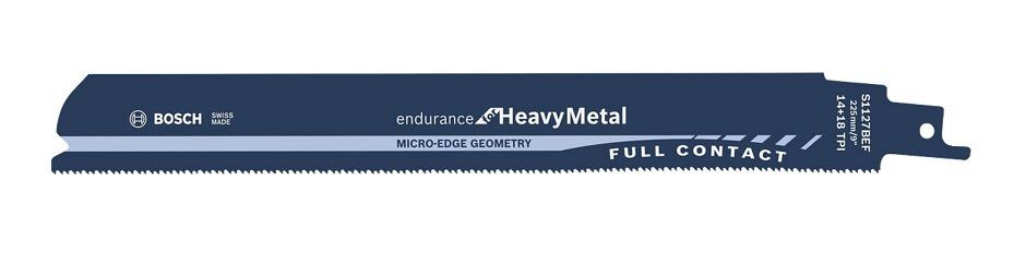 BOSCH S 1127 BEF Kalın Metal Kesimi İçin Ağır Hizmet Tilki Kuyruğu Testere Ucu 225 mm