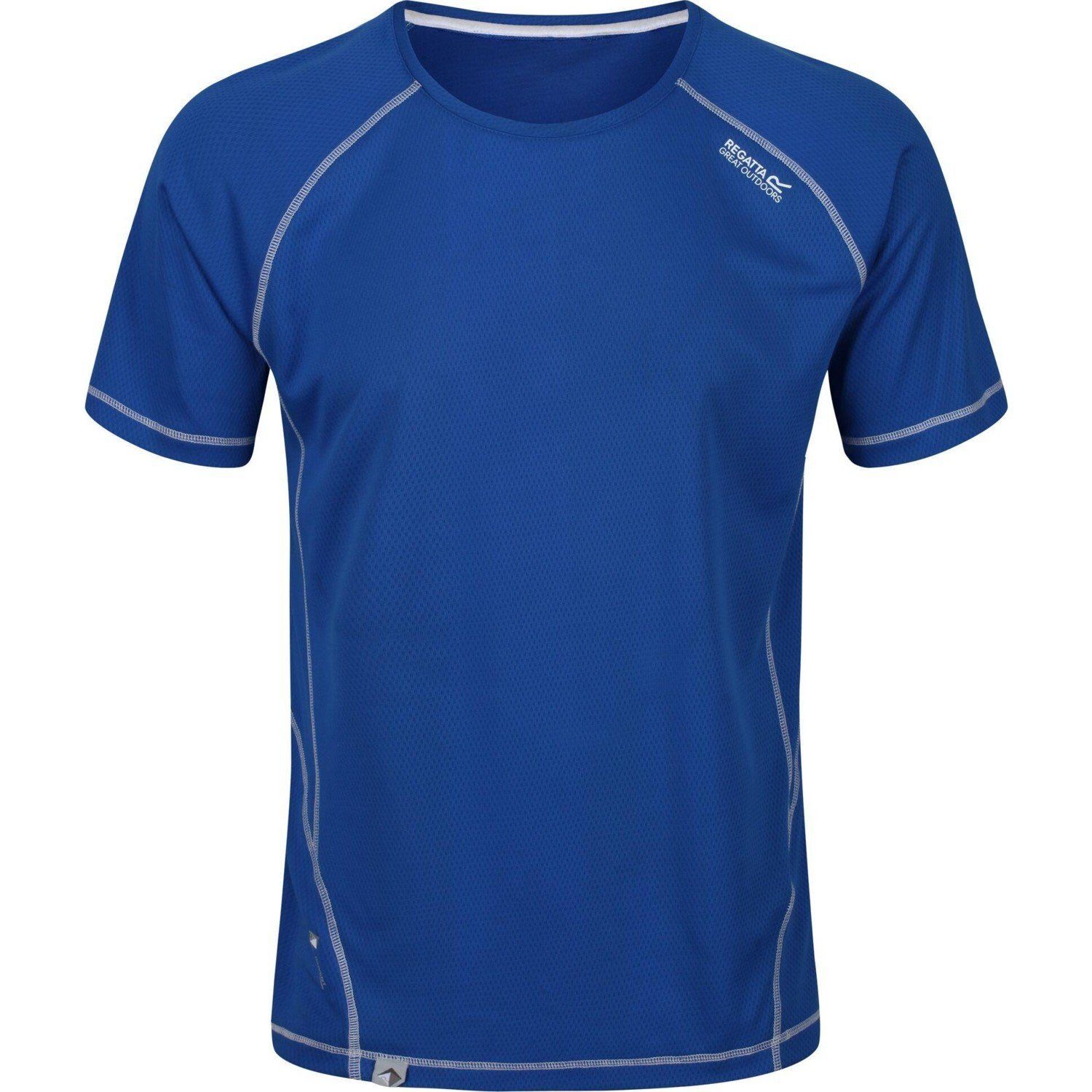 REGATTA Virda Erkek Antreman Koşu T-Shirt Mavi