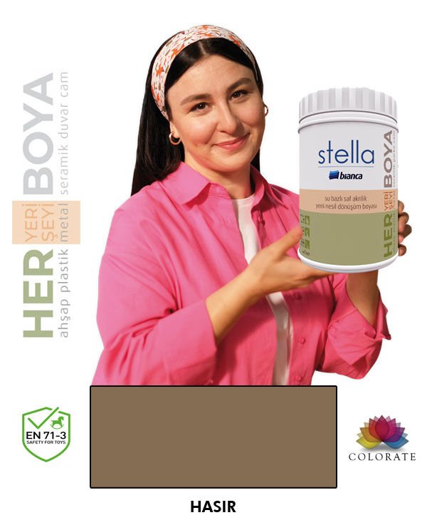 Bianca Stella Su Bazlı Boya Hasır