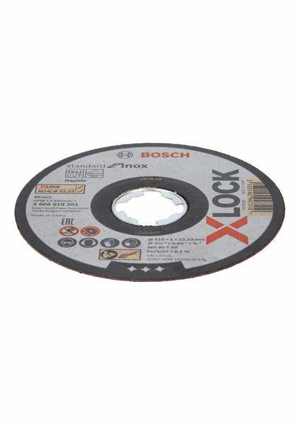 BOSCH 115x1 mm X-Lock Inox Kesme Taşı