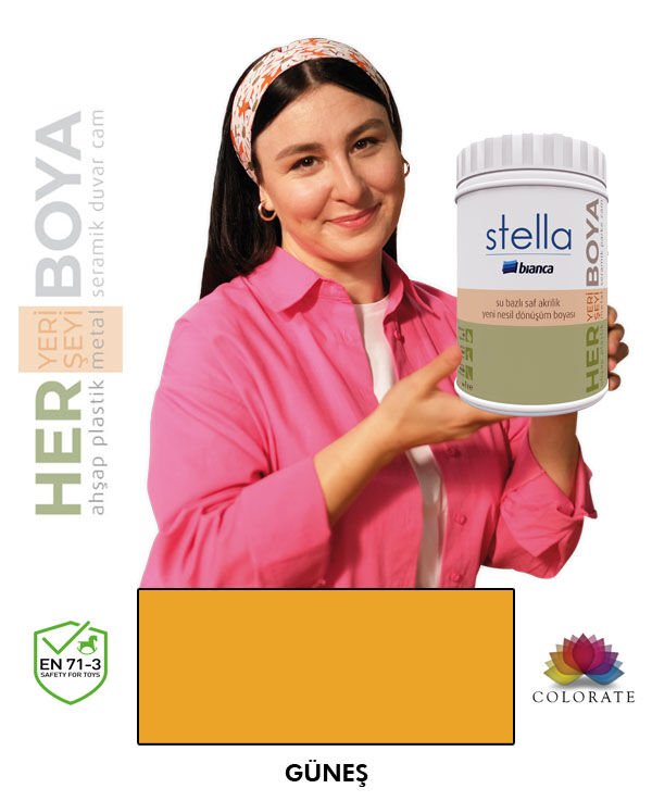 Bianca Stella Su Bazlı Boya Güneş