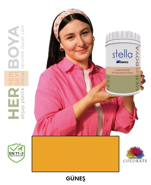Bianca Stella Su Bazlı Boya Güneş