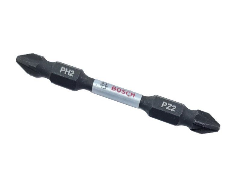 ﻿BOSCH Impact Control PH2 - PZ2x65 Çift Taraflı Yıldız Bits Uç (Torklu Vidalamalar için)