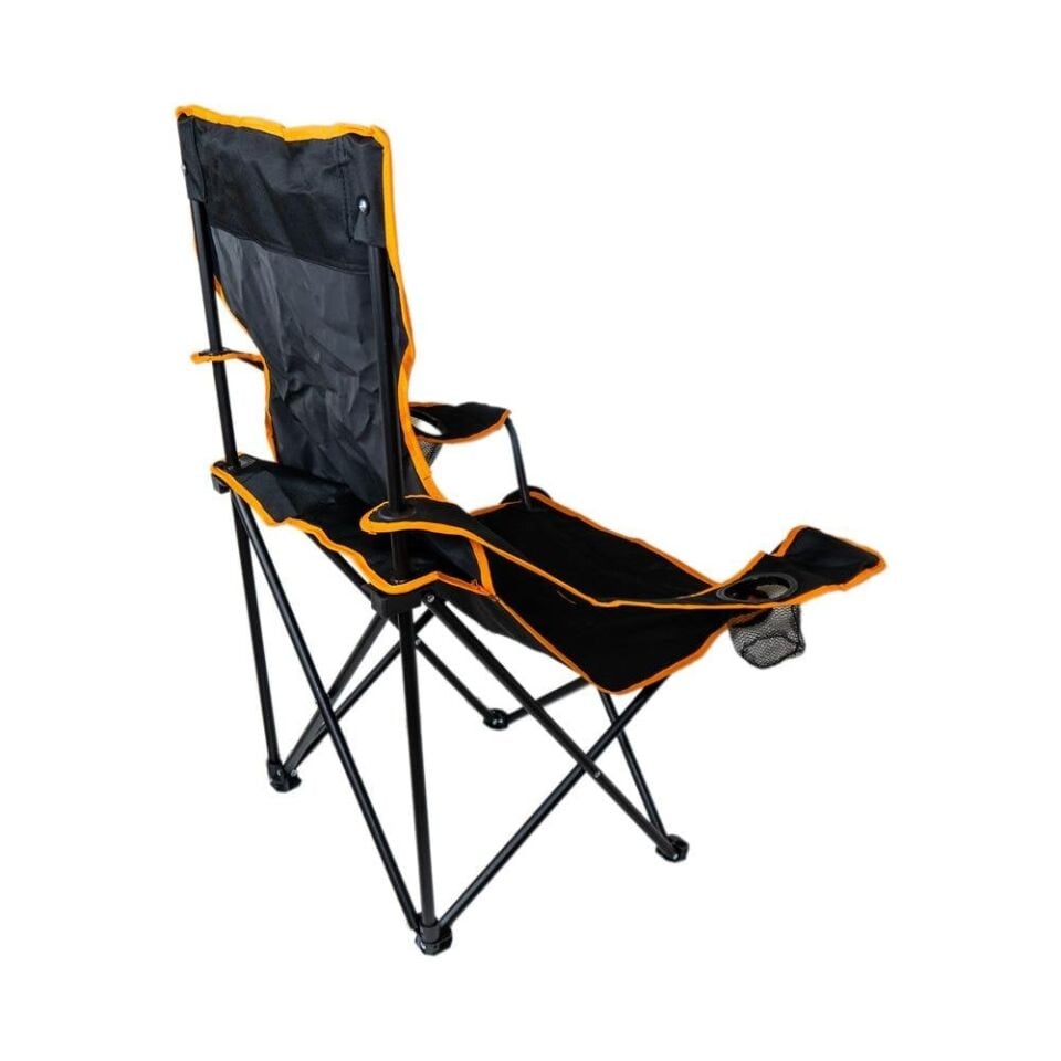 ROX Camping Siyah Katlanır Kamp Sandalyesi (153CAMP0315)