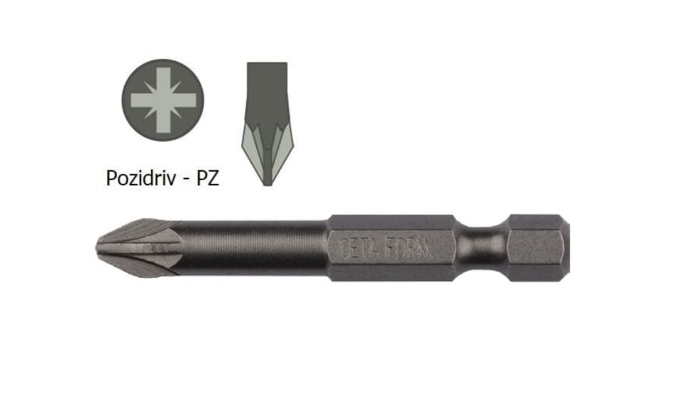 CETA-FORM CB/592 PZ2x50 mm Yıldız Bits Uç