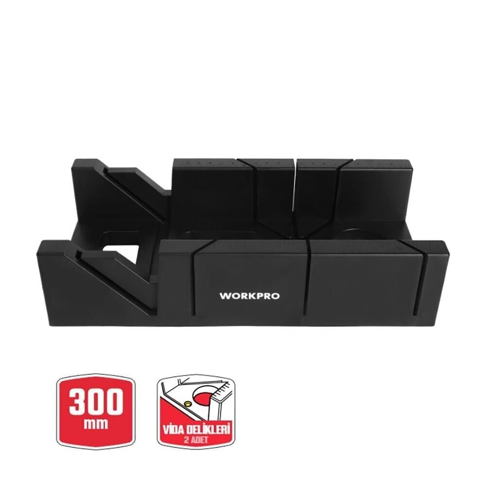 WORKPRO WP215029 300 mm Şevli Klampaj Gönyeli Kesme Kutusu