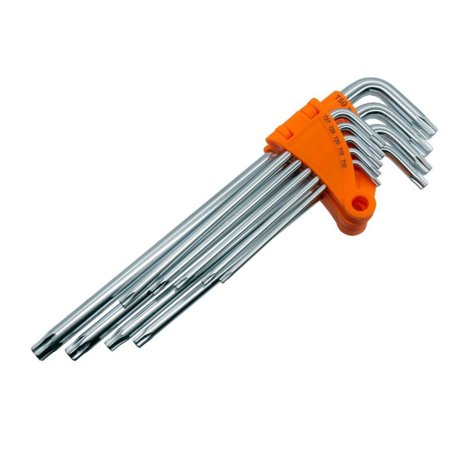 NEXON 5396 Uzun Tip Torx Alyan Anahtar Takımı 9 Parça
