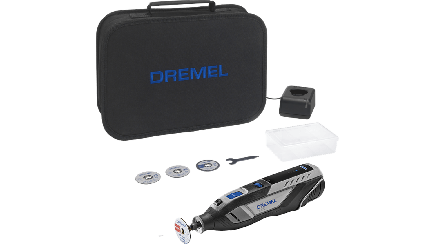 DREMEL 8250 Hobi Akülü Gravür Seti 12 Volt Tek Akü 5 Parça