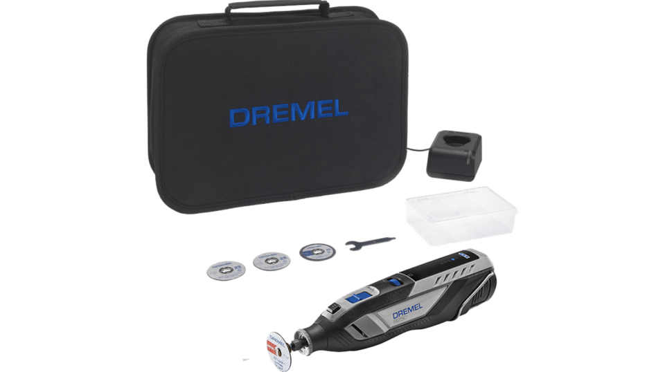 DREMEL 8250 Hobi Akülü Gravür Seti 12 Volt Tek Akü 5 Parça