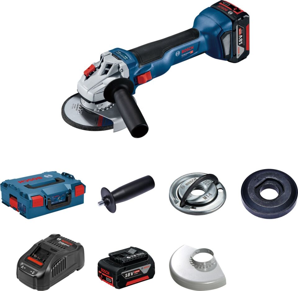 BOSCH GWS 18V-10 Akülü Avuç Taşlama 18 Volt 5.0 Ah