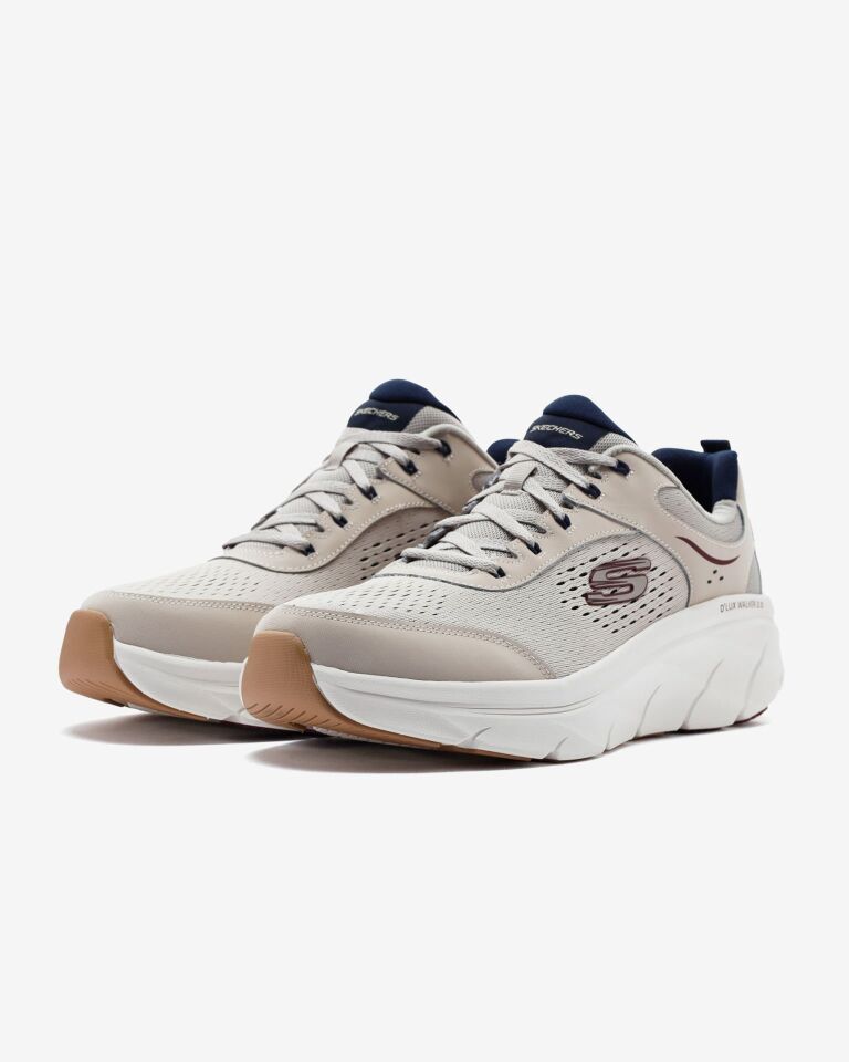 SKECHERS D'Lux Walker 2 Durven Erkek Ayakkabı Bej