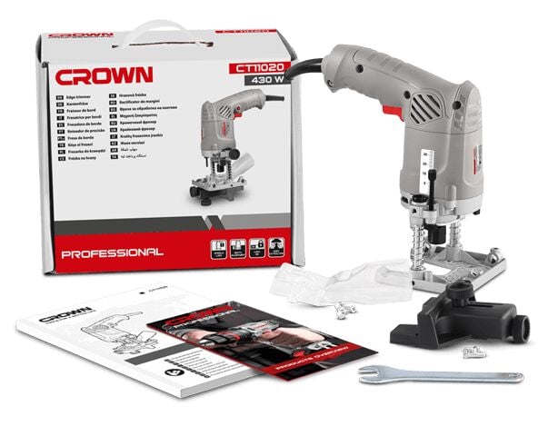 CROWN CT11020 Avuç Tip El Frezesi 430 Watt
